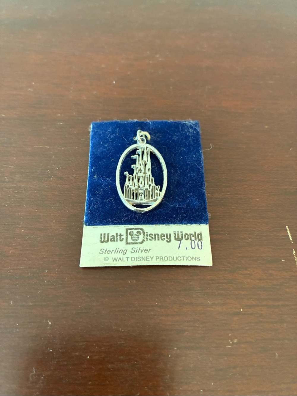New Old Stock Disney World Sterling Silver Charm